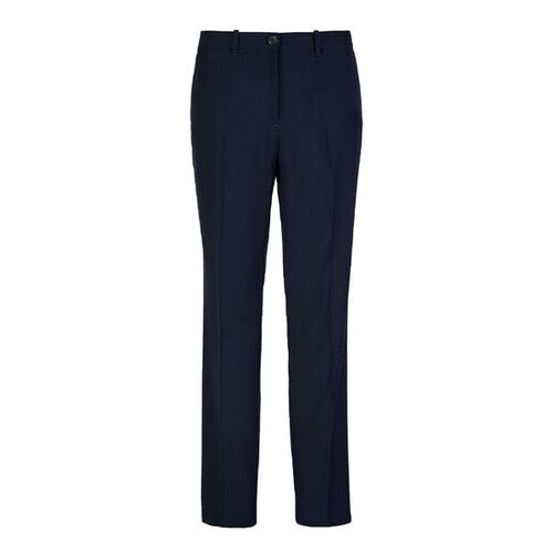 PANTALON DE COSTUME TAILLE ELASTIQUEE FEMME 66%POLY-34%VISCOSE REF 03163