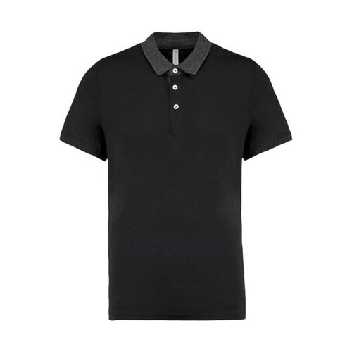 POLO JERSEY HOMME BICOLORE 100% COTON  REF.K260