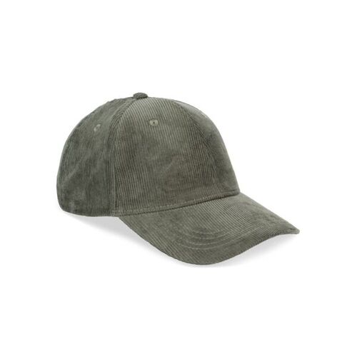 CASQUETTE ECORESPONSABLE EN VELOURS COTELE 6 PANNEAUX UNISEXE COTON REF.NS016