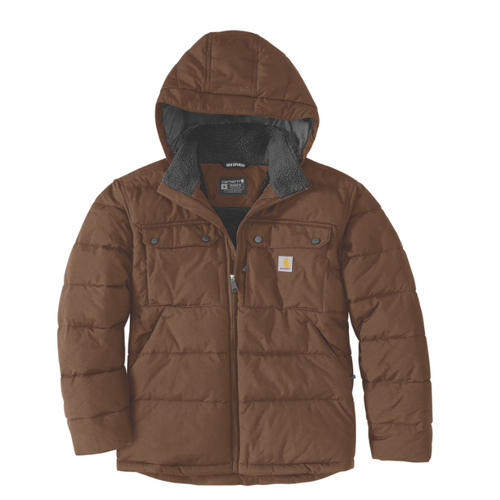 BLOUSON NYLON MATELASSE A CAPUCHE ZIPPE DEPERLANT REF.107082