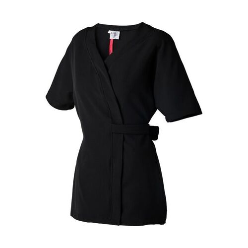 TUNIQUE FEMME KIM "KIMONO" NOIR MANCHES COURTES