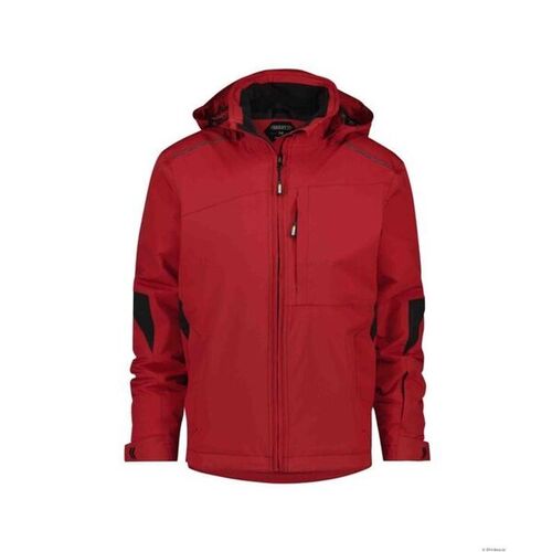 VESTE HIVER NORDIX STRETCH ROUGE POLYAMIDE/ELAS