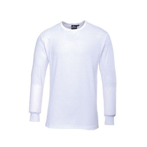 T SHIRT THERMIQUE ML CP 50/50 BLANC E R&eacute;f.B123