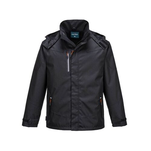 VESTE DE PLUIE CLASSIC 100% POLYESTER 230GR NOIR REF S555